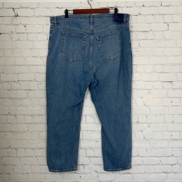 Abercrombie & Fitch The Ankle Straight Curve Love Size 35/20 - Picture 2 of 9